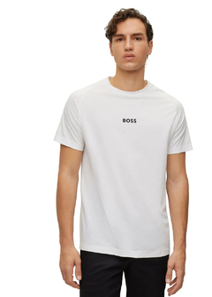 Camiseta Hugo Boss basica branca CHBR1735