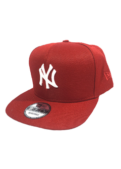 Bone Snapback New York Classico Vermelho BNVM347 - comprar online