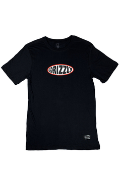 Camiseta Grizzly Logo Preta CGPT166