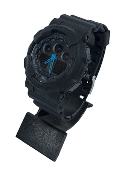 Relogio Casio G-Shock GA-100 Black Blue RCPT390 - comprar online