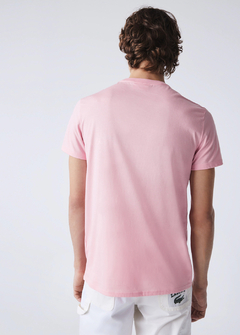 Camiseta Lacoste Basica rosa CLRS1508 - comprar online