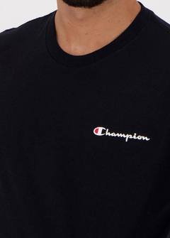 Camiseta Champion mini script preto CCPT1442 - comprar online