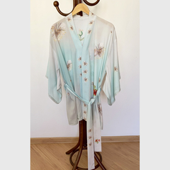 KIMONO JARDIM AZUL CLARO - loja online