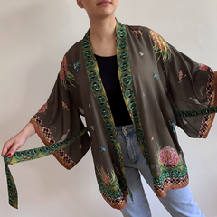 KIMONO SAVANA MARROM