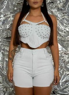 Cropped Ponto de Luz Branco - comprar online