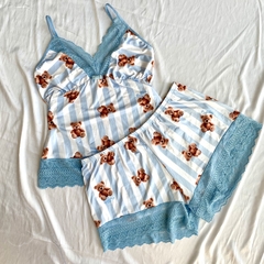 Short doll pijama estampado Serenidade