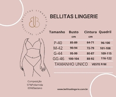 Calcinha fio de renda - Bellitas Lingerie