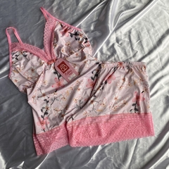 Short doll pijama estampado Serenidade Pantera