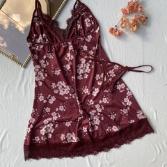 Camisola Encanto Marsala - loja online