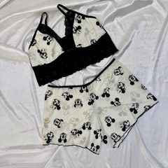 Short doll cropped verão mickey