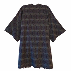 Kimono Preto Estampado - comprar online