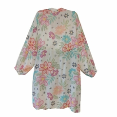 Kimono Marrocos Branco Estampado - comprar online