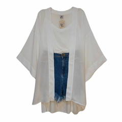 Kimono Voil Branco