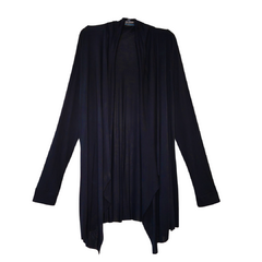 Cardigan Assimétrico Preto