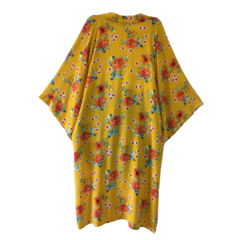 Kimono Estampado Amarelo - Soul Flor