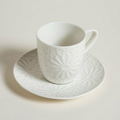 Taza con plato Margarita 200ml - comprar online