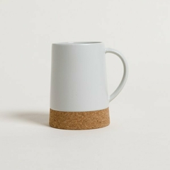 Mug Nord white base corcho 410ml