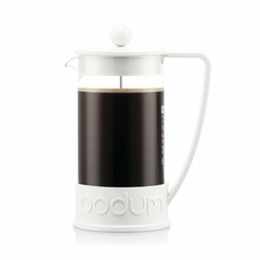 Cafetera Bodum Brazil 8 pocillos off white