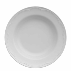 Plato hondo Saint blanco 20cm