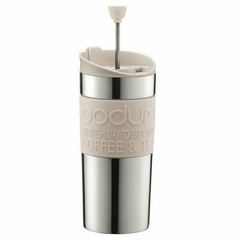 Jarro Bodum travel mug prensa