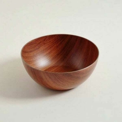 Bowl redondo simil madera 29,5x11,5cm