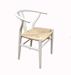 SILLA WISHBONE WHITE