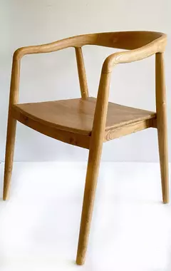 SILLA BALI CIRCLE MADERA TEKA