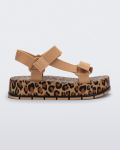 Sandália Melissa Flowing Platform - Animal Print - comprar online