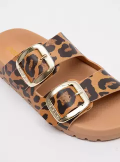 Chinelo Petite Jolie Lovin' Flat Animal Print PJ7279 - comprar online