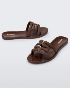 Melissa M Slide - Marrom - comprar online