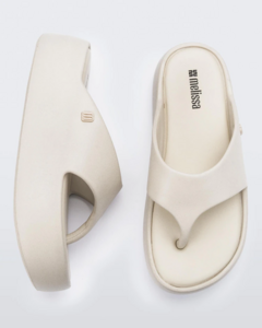 Melissa Free Platform Thong - Bege - pakalolla