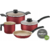 JOGO DE PANELAS 4PCS TURIM VERMELHO - comprar online