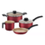 JOGO DE PANELAS 4PCS TURIM VERMELHO