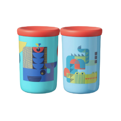 Set 2 vasos antivuelco sin asas TOMMEE TIPPEE