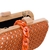 Clutch palha com detalhes em terracota - Jasmine Semijoias