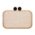 Clutch palha nude