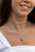 Choker riviera 2mm verde na internet