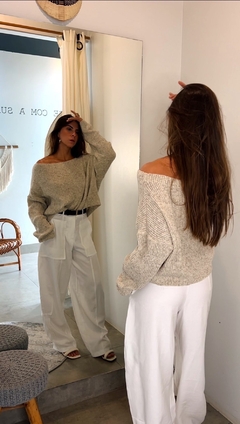 Calça Alfaiataria Bolso - Ânima Moda