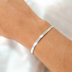 Pulseira Fita Prata - comprar online