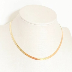 Choker Fita Dourada