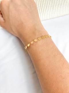 Pulseira Coração Dourado - comprar online