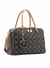 Bolsa Chenson Feminina Tote Cristal Monograma cor:CAFE