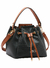 Bolsa Bucket Saco Feminina Texturizada - CHENSON cor:PRETO