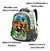 Imagem do Mochila Infantil Gamecraft Minecraft Game Escolar Menino - Denlex