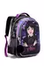 Mochila Infantil Costas Wandinha Grande Vandinha Menina - Denlex