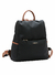 Mochila Feminina Microfibra Anti-Furto - CHENSON cor:PRETO