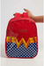 Mini Mochila Infantil Mulher Maravilha Vermelho - LUXCEL - comprar online