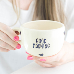 TAZA GOOD MORNING - laformafeliz