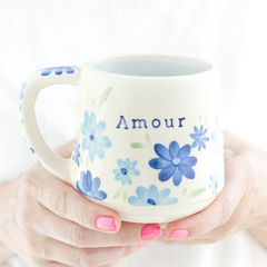 TAZA AMOUR FLORES