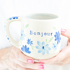 TAZA BONJOUR FLORES en internet